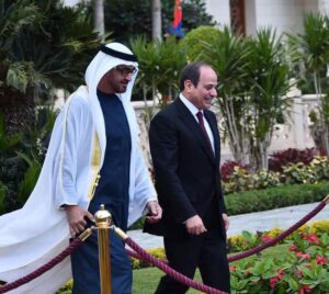 الرئيس السيسي يستقبل الشيخ محمد بن زايد آل نهيان رئيس دولة الإمارات العربية المتحدة 